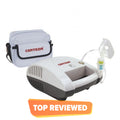 Certeza Nebulizer Compressor System With Premium Bag - Certeza NB 607 White & Brown - Certeza Nebulizers in Pakistan