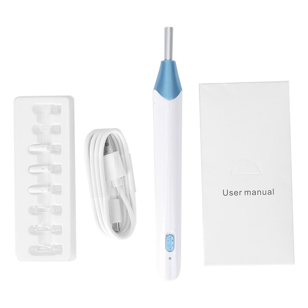 Wireless Ear Otoscope - Wi-Fi Endoscope - 6LEDs High Definition - Wax Remover Tools in Pakistan