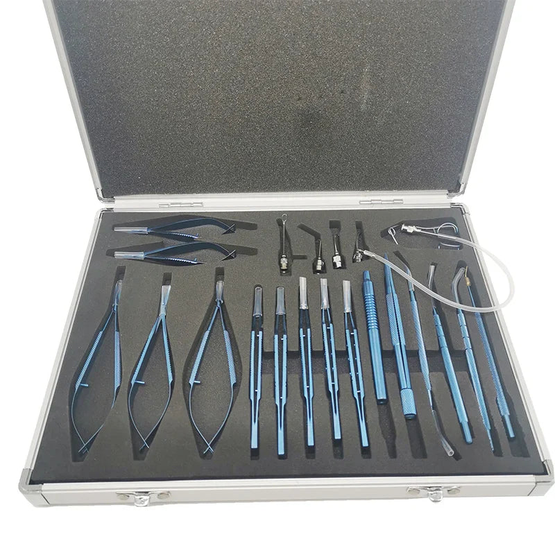 21Pcs/set Cataracl and Intraocular Lens -Veetrinary Surgery Tools