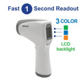 GENIAL Non-Contact Infrared Forehead Thermometer Multi-Color LCD