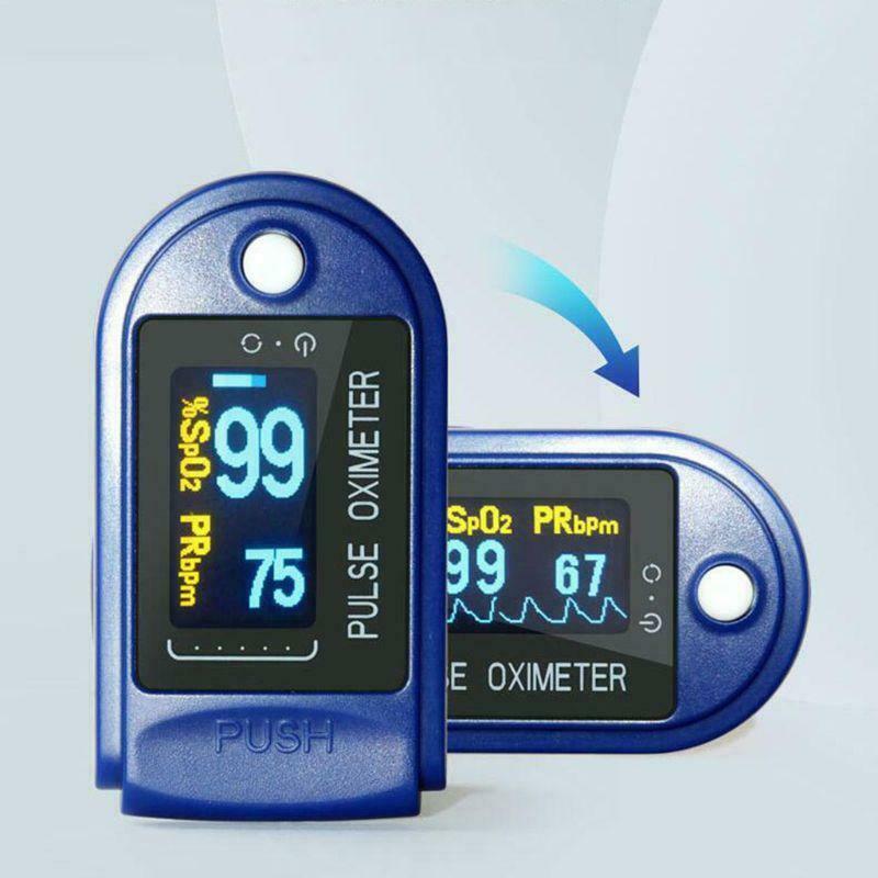 Precision Finger Pulse Oximeter LED Display, Portable Pulse Oximetry Household Health Monitors ❥Rate Monitor Finger Saturometer Oxygen Monitor