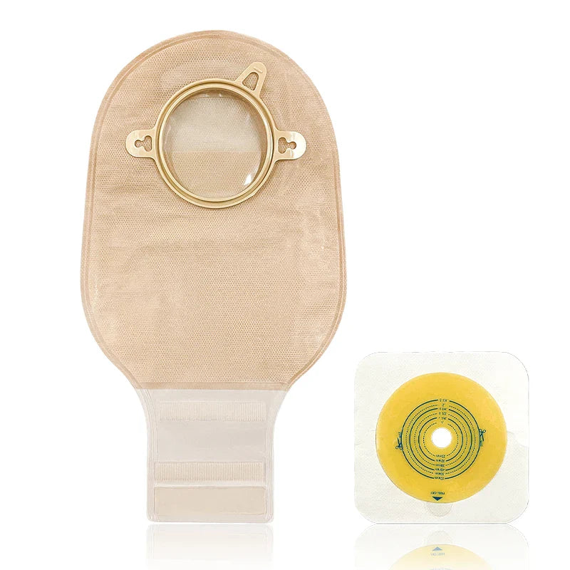 10barriers/15bags+6barriers Ostomy - Supplies Colostomy Bags Two Piece Drainable