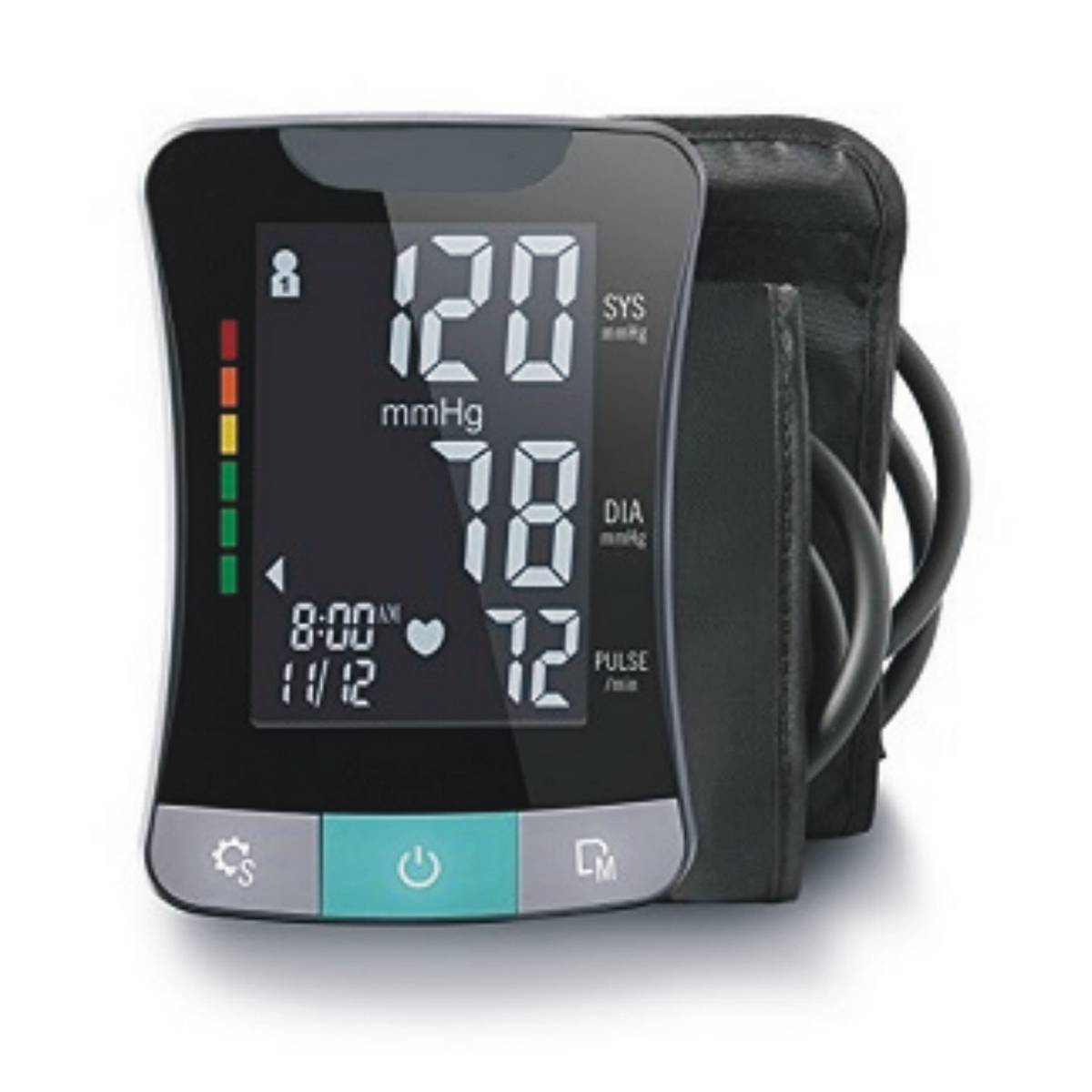 Atom Blood Pressure Monitor Upper Arm Accurate Digital BP Operator Machine for Home Use & Pulse