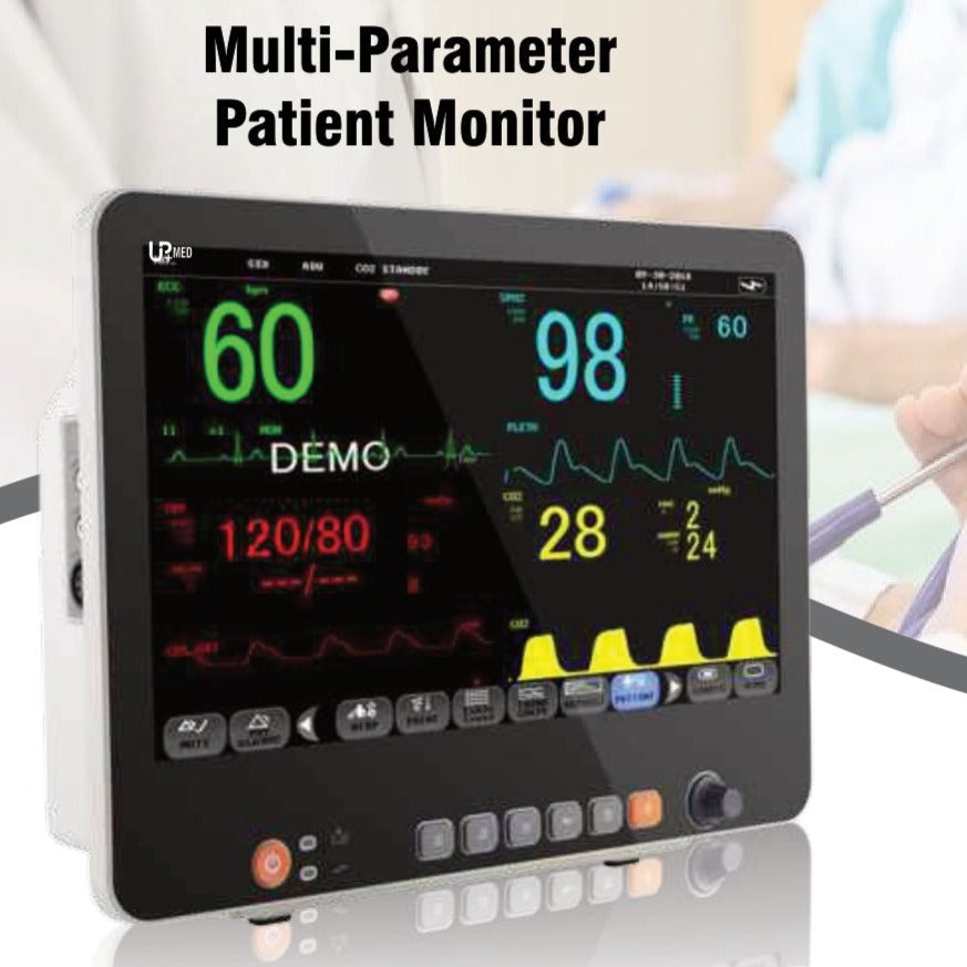 Multi Parameters Patient Monitor CM-15 - Best Quality CM-15 Patient BP ECG SPO2 Etc Monitors - Patient Monitors in Pakistan