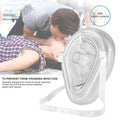 CPR Mask for Pocket Size - CPR Emergency CPR MASK with One-way Valve Breathing Barrier for First Aid
