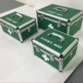 1st Aid Box - Wooden and Aluminum First Aid Medical Storage Box For Medicine