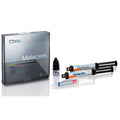 MetaCem NexCore Dual Cure Automix syringe Set With 2 Syringe - Metacem Adhesive Resin Cement Kit - 2 x 9 Gm. Dual Syringes (A3, Translucent)
