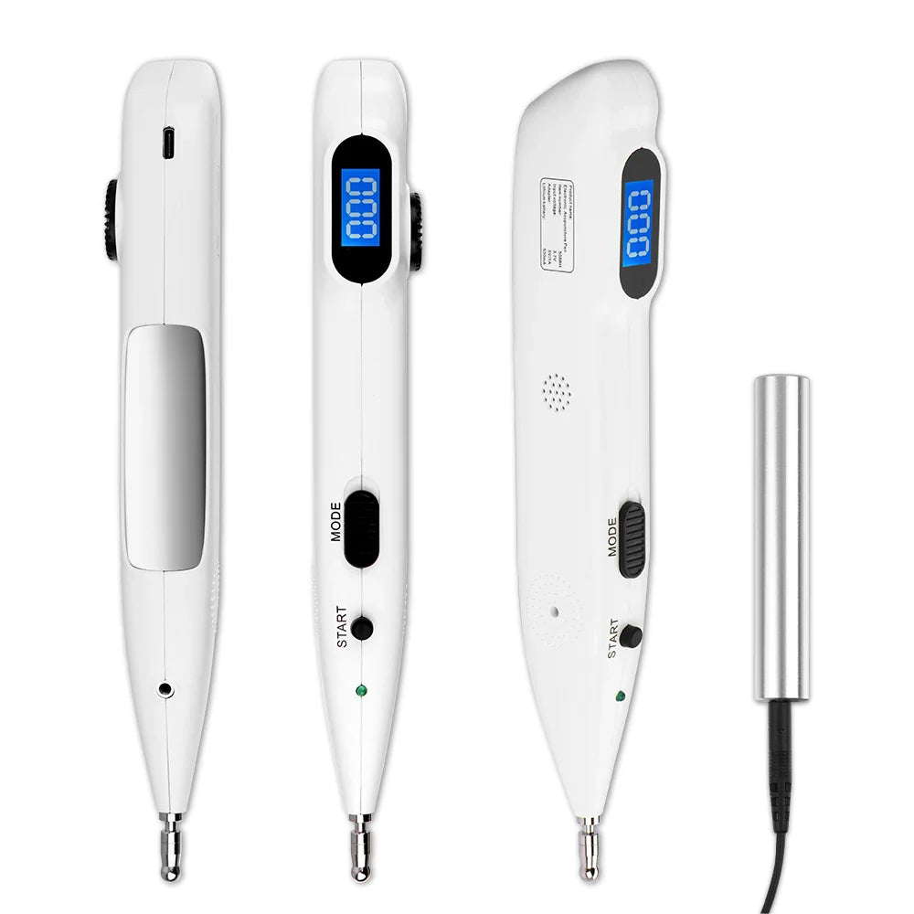 New Back Pain - Relief Natural Acupuncture Needles - Acupuncture Massage Machine - Acupuncture Stimulator Pen High Quality Price in Pakistan