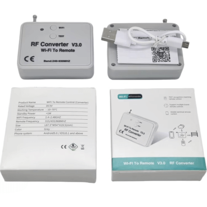 Smart RF Converter WiFi Remote Controller Home Device