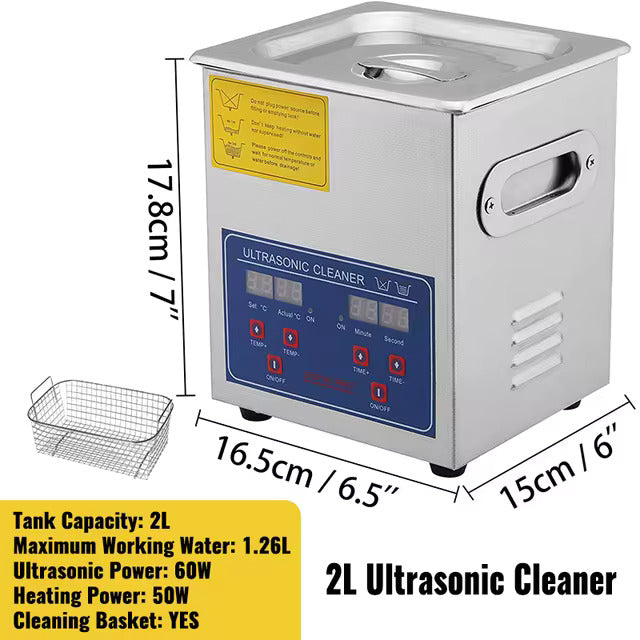 2L Ultrasonic Cleaner Supplier in Pakistan – Best Deals