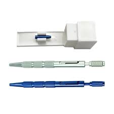 Sapphire Hair Implanted Pen Hair Transplant Pen - Hair Implant Tool for Eyebrow Beard Implanting - Stainless Titanium Handle 1set - Hair Implanted Pen Hair Transplant Pen - price in Pakistan