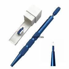 Sapphire Hair Implanted Pen Hair Transplant Pen - Hair Implant Tool for Eyebrow Beard Implanting - Stainless Titanium Handle 1set - Hair Implanted Pen Hair Transplant Pen - price in Pakistan