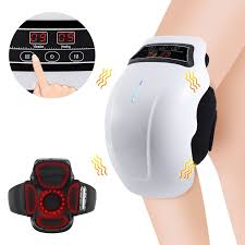 Smart Hot Compress Knee Relaxing Massager Knee Cap Treasure Laser Infrared Elbow Shoulder Massager Relive Joint Pain Stiffness