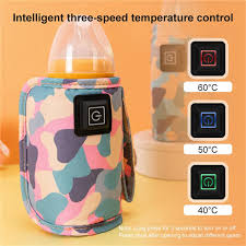 USB Milk Water Warmer Travel Stroller Insulated Bag Baby - Nursing Bottle Heater Safe Kids - Supplies for Outdoor Winter - USB Milk Water Warmer Travel price in Pakistan