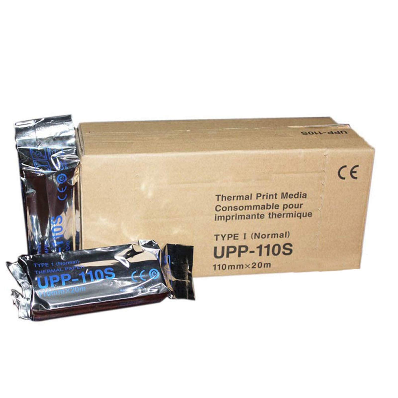 THERMAL PRINT MEDIA - ULTRASOUND PRINTING ROLL (SONY) - UPP-110S 110MM X 20 TYPE I (NORMAL) - Sony Thermal Paper UPP 110S, Sony Ultrasound roll price in Pakistan - Ultrasound Thermal Paper Roll UPP-110S Sony Type 1 110mm X 20m