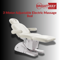 3 Motor Adjustable Electric Massage Bed - Beauty Bed & Hair Transplant Chair