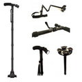 Trusty Cane - Sturdy Folding Walking Triple Head With Built in Lights - Foldable Walking Sticks in Pakistan
